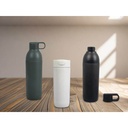 RUVO - Hans Larsen Double Wall Stainless Steel Vaccum Flask - Black