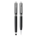 DUSCO SET - Swiss Peak Executive Pen Set - Black/Silver