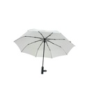 URBINO - Santhome RPET Auto-Open 23" Umbrella with SPF50 UV Protection - White