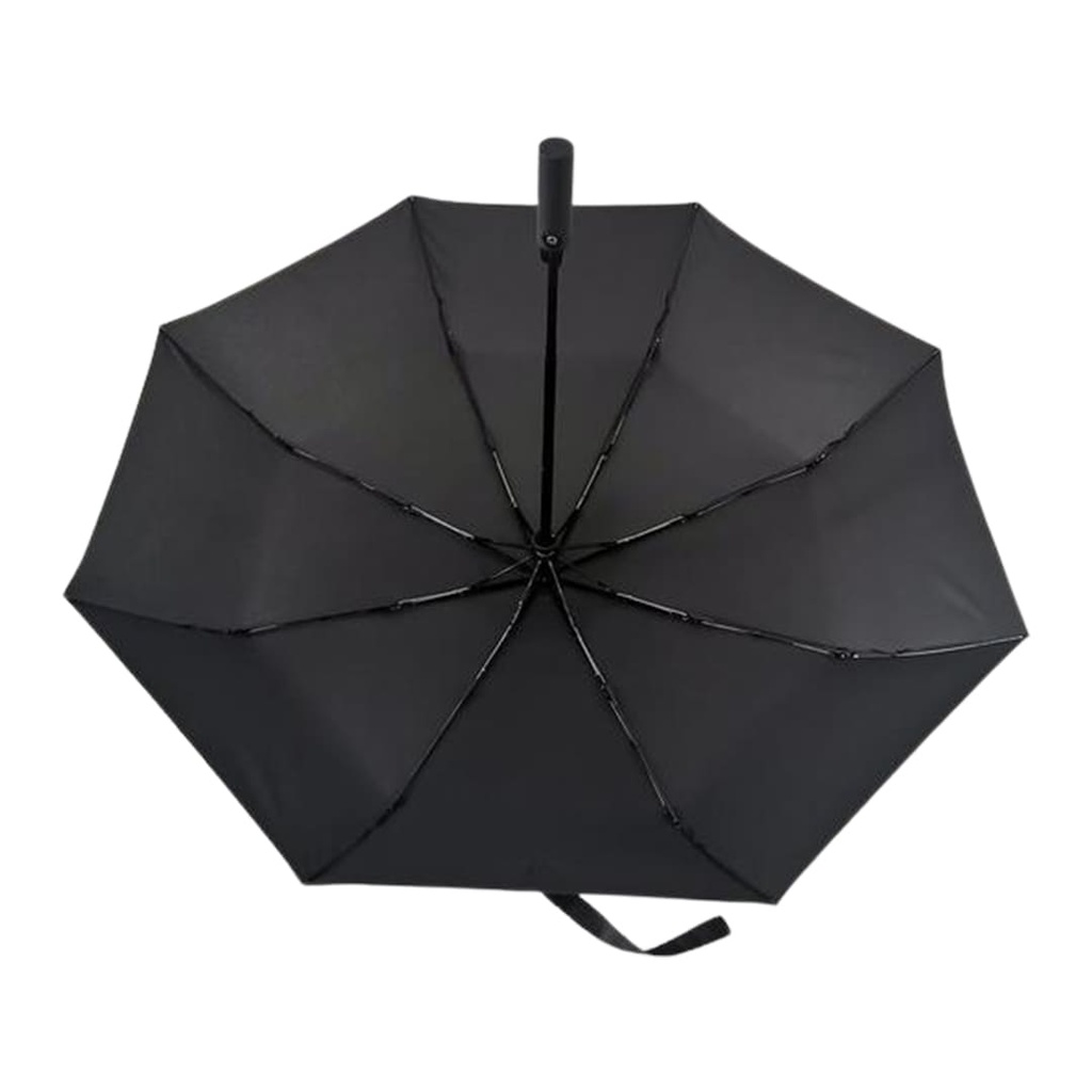 LORCH - Giftology Auto-Open 21" Umbrella with Sleeve - Black