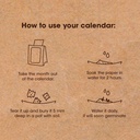 eco-neutral® Plantable Calendar with 12 Sheets Seed Paper