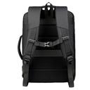 TURISMO - Santhome Expandable 17" Business Backpack - Black