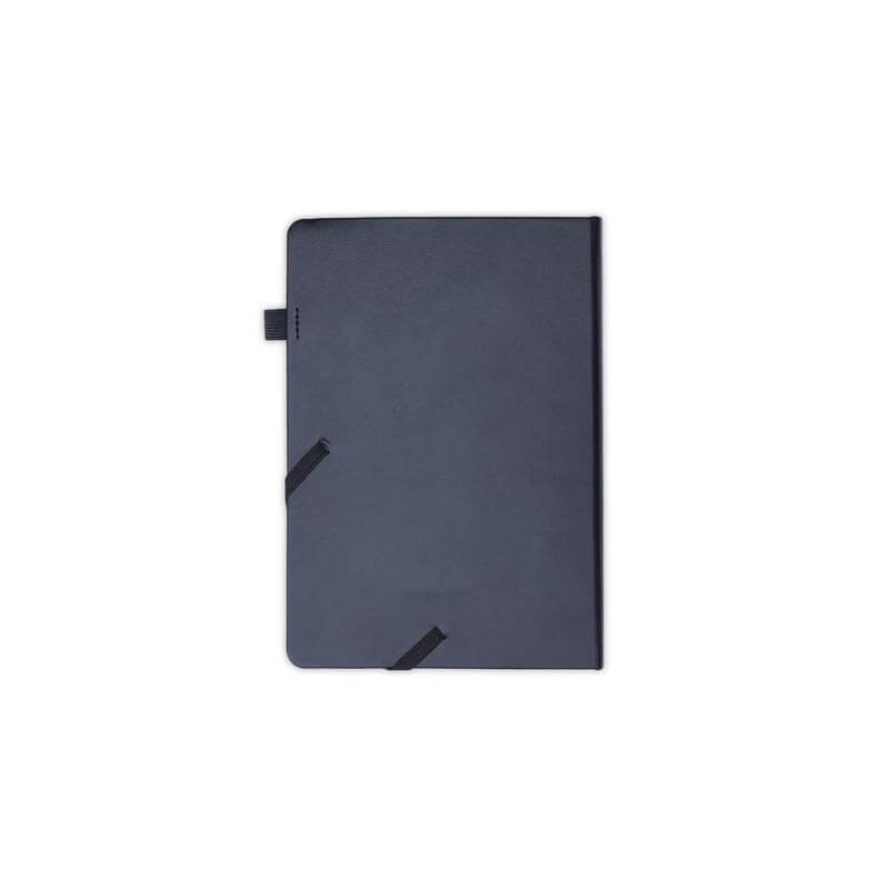 FAROE - Santhome A5 PU Hard Cover Notebook with Pen Loop - Black