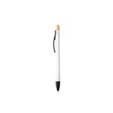 BOLT - Aluminium Push Action Ballpen - White