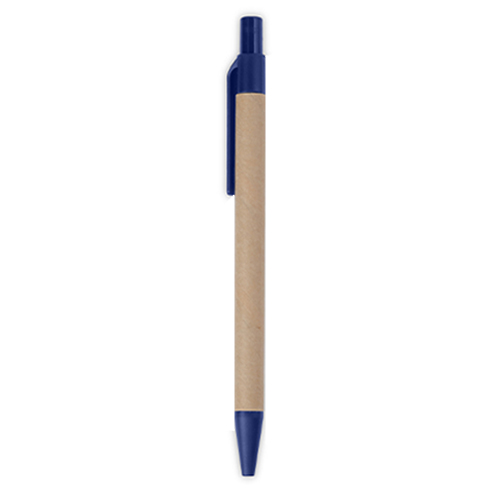 HASSA - eco-neutral A6 Notepad & Pen Set with Sticky Note - Navy Blue