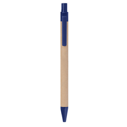 SION- eco-neutral B6 Notepad & Pen Set with Sticky Note - Navy Blue