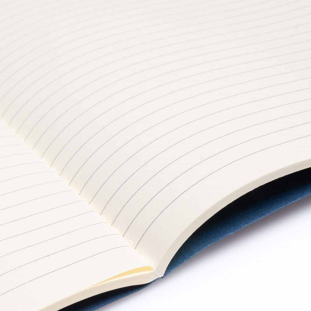 VINICA - eco-neutral A5 Notebook - Navy Blue