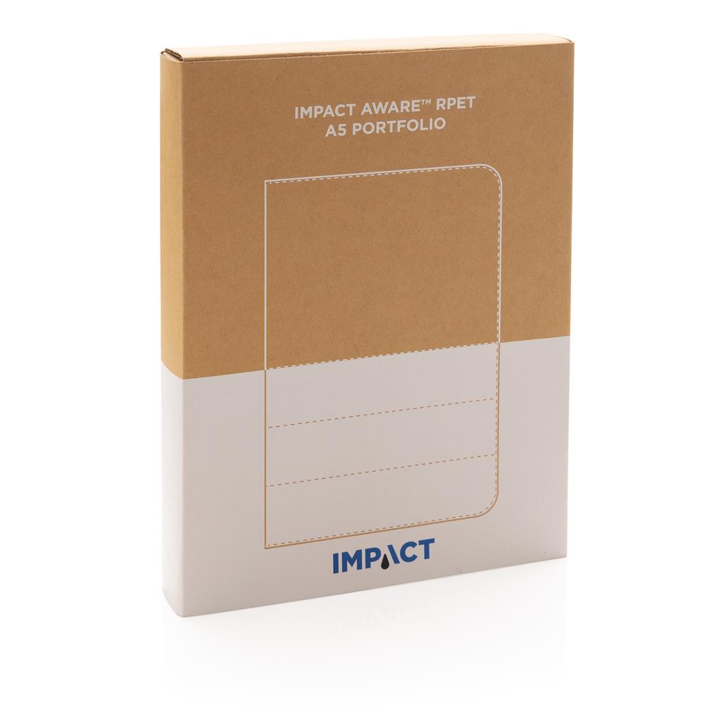 Impact AWARE™ RPET A5 notebook - Black