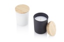 NOUM - Arabic Oudh Scented Glass Candle with Bamboo Lid - Black