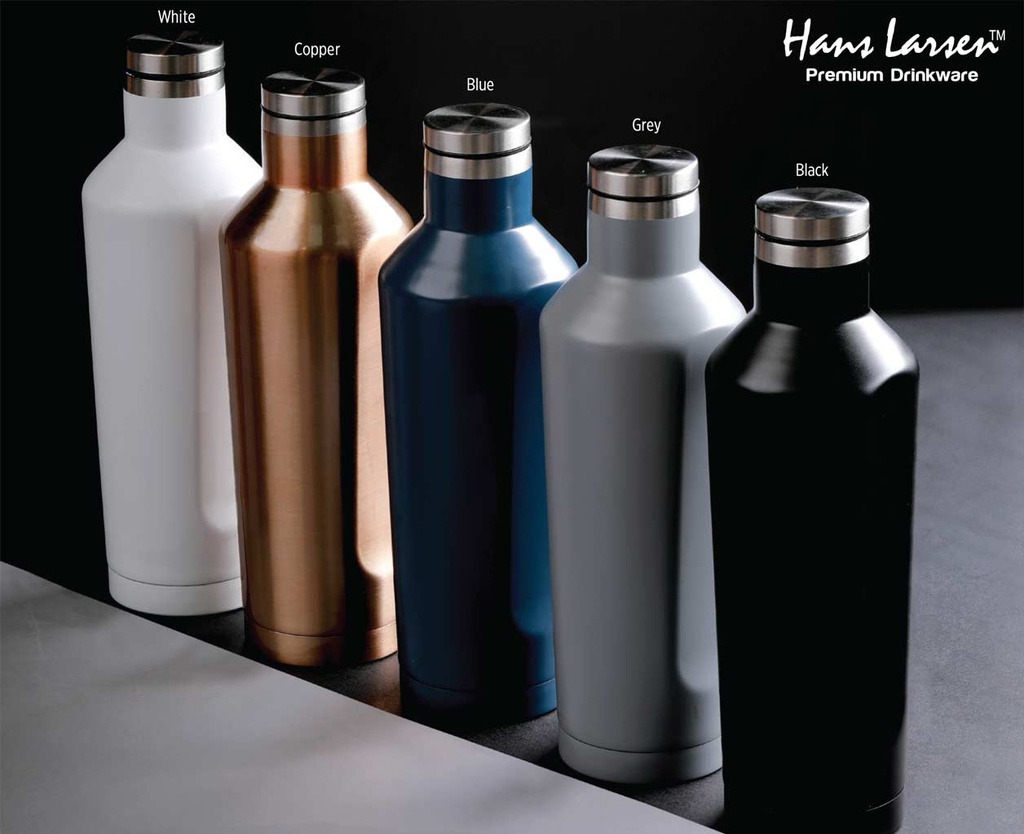 GALATI - Hans Larsen Double Wall Stainless Steel Water Bottle - Copper