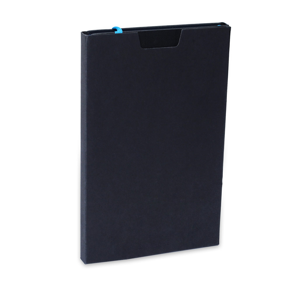 SUKH - SANTHOME A5 Hardcover Ruled Notebook Black-Blue