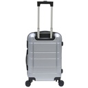 GENOVA - Cabin Trolley Bag - Silver