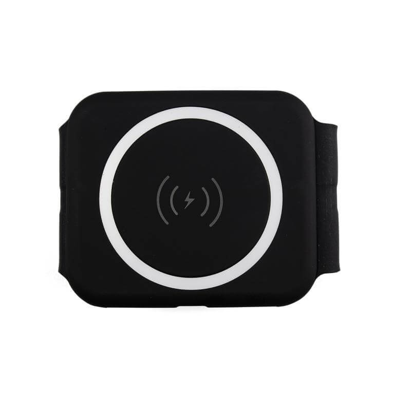 BOLERO - @memorii 2 in 1 Wireless Charger with Multi Cable Set - Black