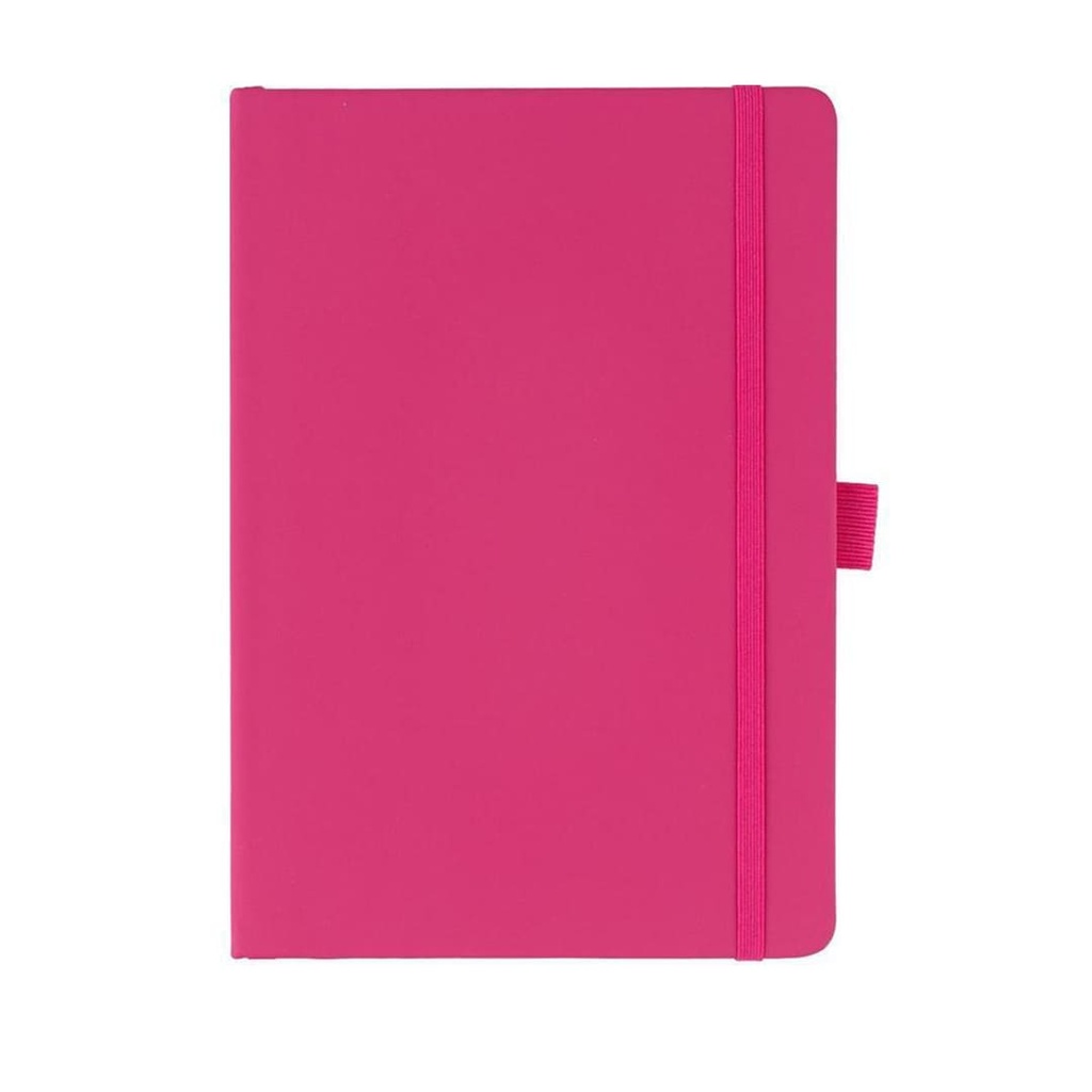 JURSI - Giftology A5 PU Notebook with Pen Loop - Pink