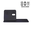 AVRON - Giftology 3-in-1 Magnetic Wireless Charger Desk Tray - Black