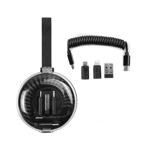 [ITGL 1243] CORDA - Giftology Curled Cable & Adapter Kit