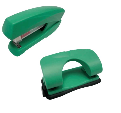 [MT 331] Poomo Set Of Stapler & Punch